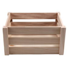 Storage Crate Decorative Wood Crates Wooden Storage Container,Wooden Boxes for Home, Wood Crates for Storage