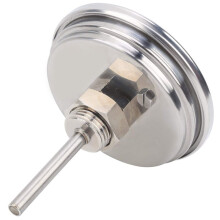 1/2in Grill Smoker Temperature, IP55 Grill Thermometer High Temperature for Family for Metallurgy Barbecue Chemical