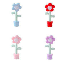 Miniature Night Light Floor Lamp Cute Flower Shape Table Lamp Home Lighting Model Doll House Accessories