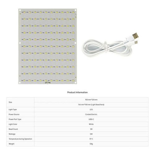 For BambuLabs Lithophane Led Panel CMYK LED Backlight Board PLA Basic CMYK Lithophane Bundle 2