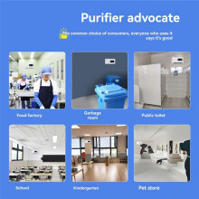 220V Odor Eliminator for Cat Litter Deodorizer Dog Poof Odor Removal Air Ionizers Air Purifier for Bedroom Toilet