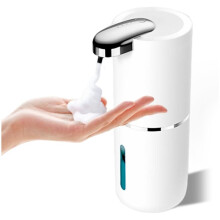 Automatic Soap Dispenser 380ML Touchless Liquid Soap Dispenser USB Rechargeable Foaming Soap Dispenser for Bathroom A