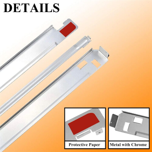 KSTK1 27-Inch Laundry Stacking Kit Replacement for  Washer & Dryer - Solid Metal with Chrome Coated 2