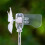 Windmill LED Light Safe-Riding Plastic Small Windmill Wind Power Generation Car Decorations 2