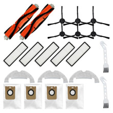Accesorios de Repuesto para L10 : Cepillo Principal y Cepillo Lateral, Filtro, Bolsa para Polvo, Paño, Accesorios, Cepillo.