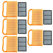 Set di Filtri 'Aria da 5 Pezzi per  Ts410 Ts420 TS 420  da Taglio per Calcestruzzo di Ricambio 4238-140-4402