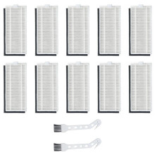 Compatible para el Kit de Reemplazo de Filtro y Cepillo para 11s RoboVac 15 30 15c Aspiradora Robot.