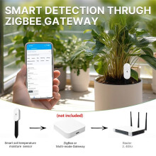 Slimme Bodemtester Detector Vochtigheid Temperatuur Vochtigheidssensor APP Monitor voor Plantentuin Automatisch Irrigatiesysteem