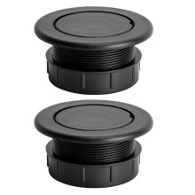 2 Pcs 2 Inch Parasol Umbrella Hole Ring Plug Set, Thicker Patio Table Hole Cover Insert Deck Table Umbrella Holes Plug