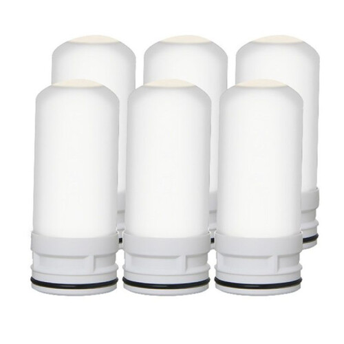 10 PCS Faucet Water Filter Ceramic Replacement Cartridge Remove Practical Durable