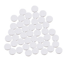 Self-Stick Furniture Round  Pads for Hard Surfaces 48-Pcs