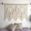 Macrame Wall Hanging Handwoven Bohemian Cotton Rope Boho  Home Decor Gray 1