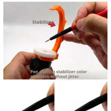 MS071 Suporte de Pintura Portátil para Colorir Modelos Ferramentas Rotativas 360 Ferramenta Estável para Ferramentas de Modelo Hobby DIY