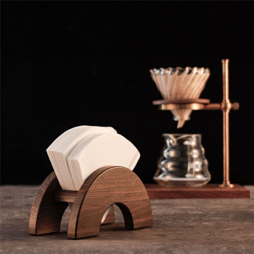 Coffee Filter Storage Rack Cone Coffee Filter Holder for Bar Countertop Coffee Paper Organizer B 2