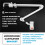 Microphone Arm Boom Adjustable Suspension Boom with Desk Clamp for Studio and Live Performances 2