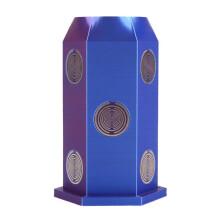 MWO Polarization Disk Multi Frequency Oscillator Anti 5G Radiation Enhancement Meditation Crystal Demagnetization