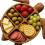 Turtle Charcuterie Platter - Wooden Shaped Fruit Platter Animal Patterned Parties Functional Fruit Display Kitchen Decor 3