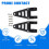 Universal 41-43mm Motorcycle Headlight Brackets  Light Lamp Holder 4