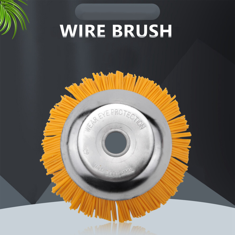 Nylon Brush Universal Trimmer Brush Cutter Durable Garden Tools Outer Diameter 200Mm Inner Hole 25.4Mm 6031120214521