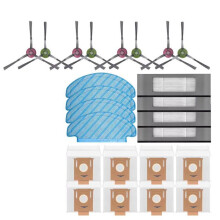 Repuestos para Aspiradora Robot para T8, Accesorios, Cepillo Lateral Principal, Filtro HEPA, Mopa.