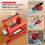 Manual Sharpener Metal Sharpener Abrasive Tools Sharpening Jig Angle Adjustable Inclined Edges Wood Chisel Fixing 4
