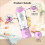 Portable Blender, 600ml Personal Juicer Machine,  Juice Machine USB Rechargeable, Compact & Leak-Proof 2