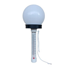Zonne- Zwembadthermometer met LED-Kleurenlicht voor Zwembad, Vijver, Spa, Bubbelbad, Therapeutisch Badwater