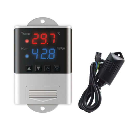 DTC3200 Temperature Controller Aquarium Thermostat with SHT20 Sensor APP Control for  Home