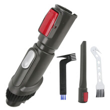 Für Midea Akkustaubsauger P3/P6/P5 2-in-1 Flachdüse Flachsaugbürste Rundbürste Zubehör Ersatzpaket Bürste
