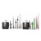 2PCS DIY Tool Quartz Wall Clock Movement Mechanism Hands Kit Replacement Motor Clock Accessories for Clock Repair 2