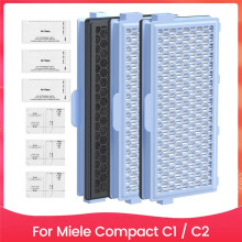 Filter för Dammsugare Compact C1 & C2, Complete C2 & C3, S8340 Motorskyddsfilter och Avgasfilter