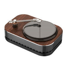 Tourne-Disque, Ornements D'Aromathérapie, Parfum de Voiture, Puce Solaire D'Aromathérapie, Parfum Rotatif, Accessoires de Voiture, Gris
