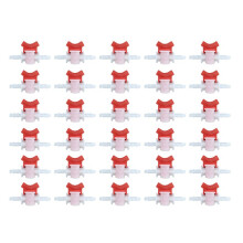 30PCS Drip Irrigation Valve, Barbed Hose ID Valve for Drip Irrigation Hoses Agricultura Garden K08-08