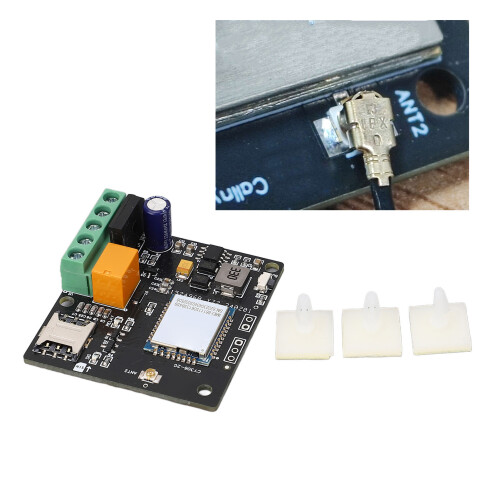 GSM Gate Opener Relay Switch 9-36V 2G Remote Access Control for Garage