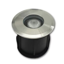 Lampada LED A Luce Bianca da Incasso per Scale da Giardino, IP68, In Acciaio Inox, Impermeabile, da Parete