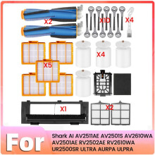 Filtre de Brosse Principale et Latérale pour Aspirateur AI AV2511AE AV2501S AV2610WA AV2501AE RV2502AE Accessoires