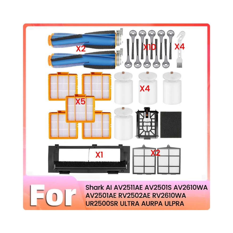 Main And Side Brush Filter For Ai Av2511ae Av2501s Av2610wa Av2501ae Rv2502ae Vacuum Cleaner Accessories 4713089154378