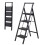 Living And Home Anti-Slip 4 Step Ladder with Wide Pedals 1