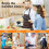 Meat Tenderizer, Dual-Side Meat Mallet, Heavy Duty Solid Meat Hammer Pounder Tool for Tenderizing Steak, Beef and Pork 3