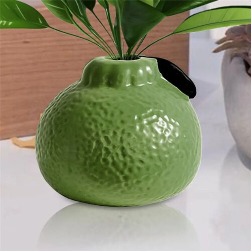 Ceramic Hydroponic Vase Home Tabletop Decorative Decorations Fruit Planter Ceramic Living Room Ornaments 2