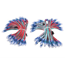 100 St/Lot 12 Mm WS2811 2811 IC RGB LED Pixels Modul String Light IP68 5V Helgdagar/Jul/ Festival