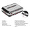Convertitore USB da Cassetta A MP3, Lettore Musicale Audio con Cuffie 5
