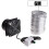 Rauchabsorber, Rauchabzugsventilator, Rohrkanal, Abluftventilator, USB, Einstellbare Geschwindigkeit, Rauchabsorber, Zubehör D 7
