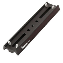 ANGELEYES Four Screw Positioning Dovetail Plate 180mm Equatorial Holding Ring Quick Installation Board Black