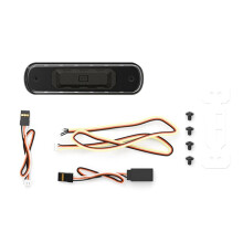 Model Roof Light Light 7Colors and 12Modes Multi-Color Adjustable DIY Modified Remote Control Model Accessories A