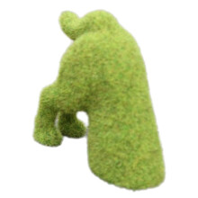 Escultura de Perro de Flocado de Simulación, Adornos de Animales, Decoración de Jardín, Decoración de Ventana, Fotografía, Animal C