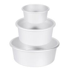 Kuchen Form Runde Kuchen Formen Performance Aluminium Antihaft und Auslaufsicheres Set Kuchen Form, Perfekt für Stufe Kuchen Zerschlagen