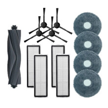 Para L10S Pro / RLS6L / S10+ Roller Brush Side Brush HEPA Filter Mop Pano Rags Aspirador de Pó AcessóRios