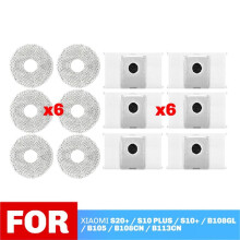 For T50 OMNI / T50 PRO OMNI/ Deebot T50 Max Accessories Main Side Brush Filter Mop Cloth Dust Bag