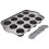 12 Cavity  Cheesecake Pan with 12 Pieces Removable Bottom 1